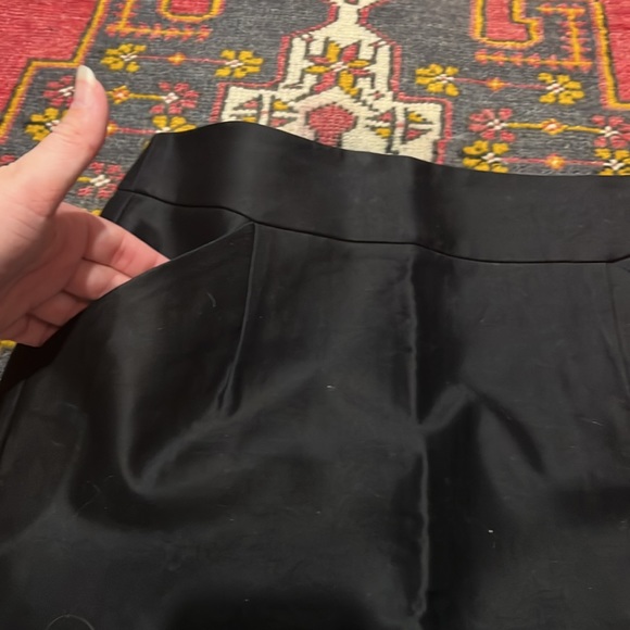 J. Crew black pencil skirt with pockets - Picture 2 of 4